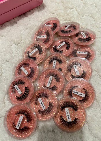 Koyu Siyah Takma Kirpikler - Görsel 3