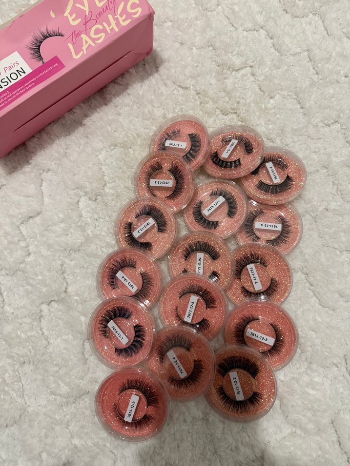 Koyu Siyah Takma Kirpikler - Görsel 2