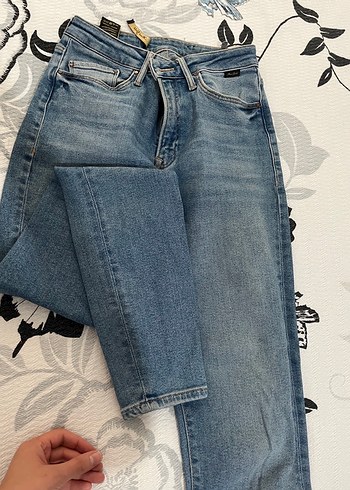 Mavi Jeans Kadın Mavi Denim Dar Kesim Midi Boy Kot