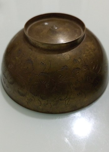 Parlak Altın Renkli İki Geleneksel Kase - Görsel 3