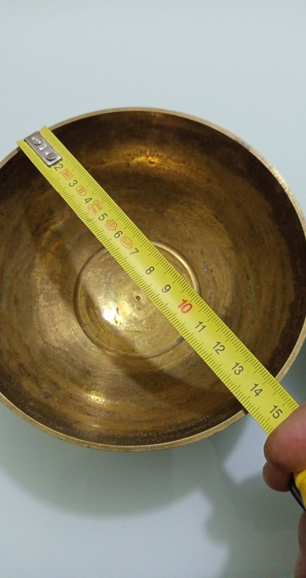 Parlak Altın Renkli İki Geleneksel Kase - Görsel 5