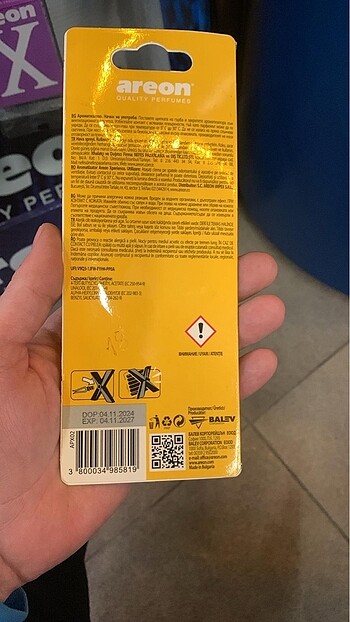 Areon Klima Izgara Kokusu