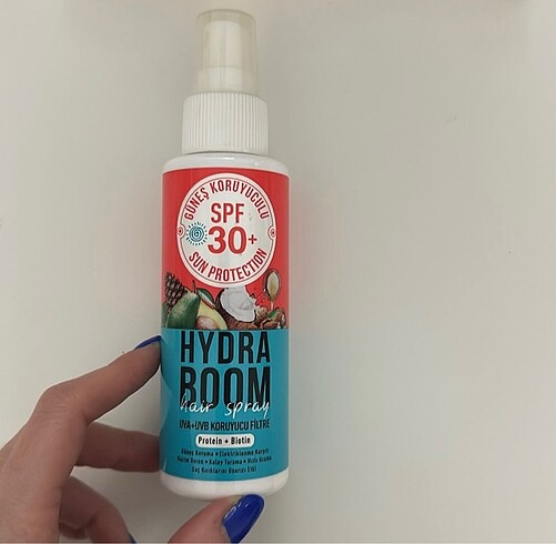 Hydra boom spf 30 saç spreyi