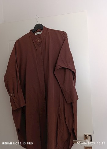 hanım hatun Keten Kadın Gömlek - Görsel 2