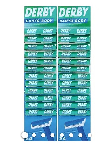 Derby banyo jileti  192 adet - Görsel 2