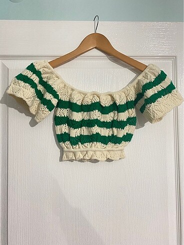 Trendyol & Milla Örme Crop Bluz