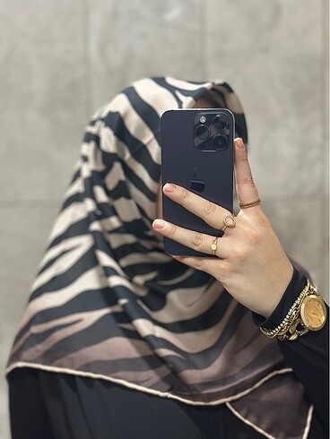 Mürdüm Zebra Soft Eşarp
