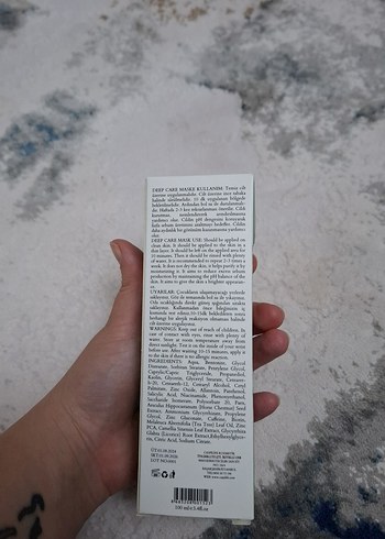 Lyonar Brightening Deep Care Maske - Görsel 2