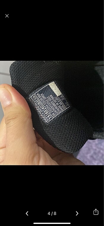 40 Beden siyah Renk skechers spor ayakkabı