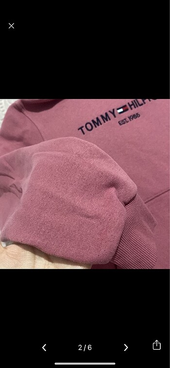 Tommy Hilfiger kapşonlu sweat