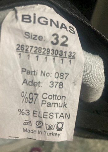 Diğer Nakış Detaylı Gri Kadın Denim Pantolon