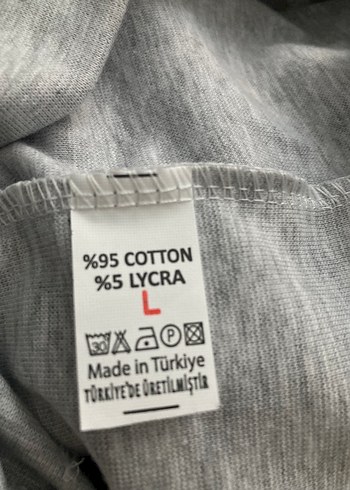 l Beden Gri Kadın Midi Bol Kesim Spor Pantolon