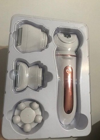Beyaz Çok Fonksiyonlu Epilasyon ve bakım  Seti - Görsel 2