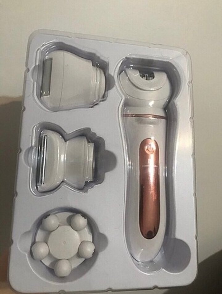 Beyaz Çok Fonksiyonlu Epilasyon ve bakım  Seti - Görsel 2