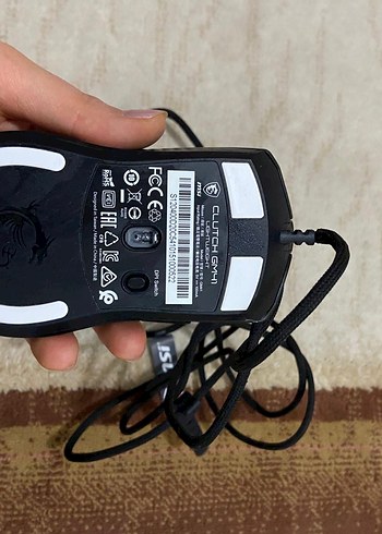 MSI GM41 Hafif Kablolu Siyah Gaming Mouse - Görsel 2