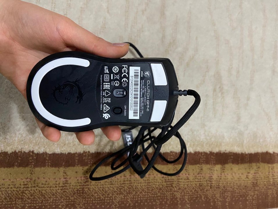 MSI GM41 Hafif Kablolu Siyah Gaming Mouse - Görsel 2