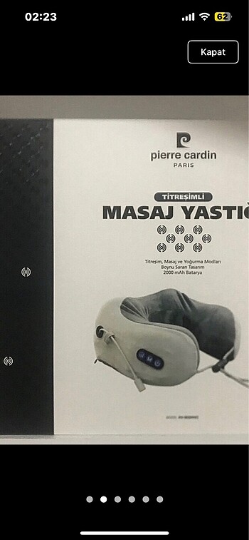 Pierre Cardin masaj aleti