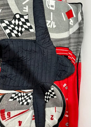 Erkek Siyah Kapüşonlu Fermuarlı Ceket - Görsel 3