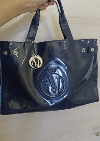 Parlak Mavi /lacivert Kadın Omuz Çantası orjinal canta - Görsel 2