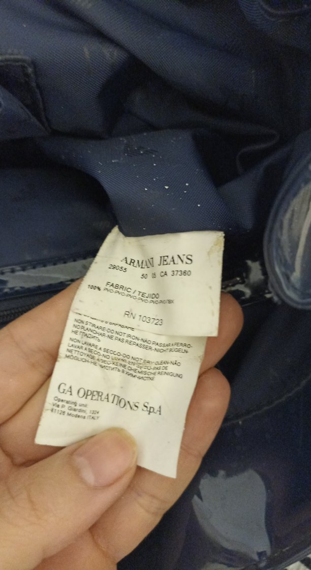 Parlak Mavi /lacivert Kadın Omuz Çantası orjinal canta - Görsel 4