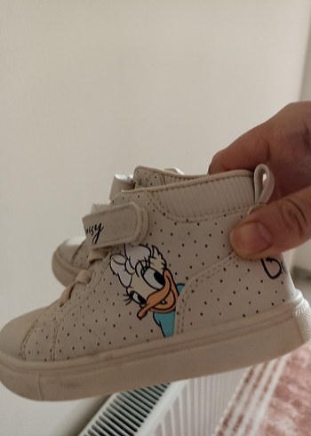 Minnie Mouse Baskılı Kız Çocuk Beyaz Spor Ayakkabı - Görsel 2