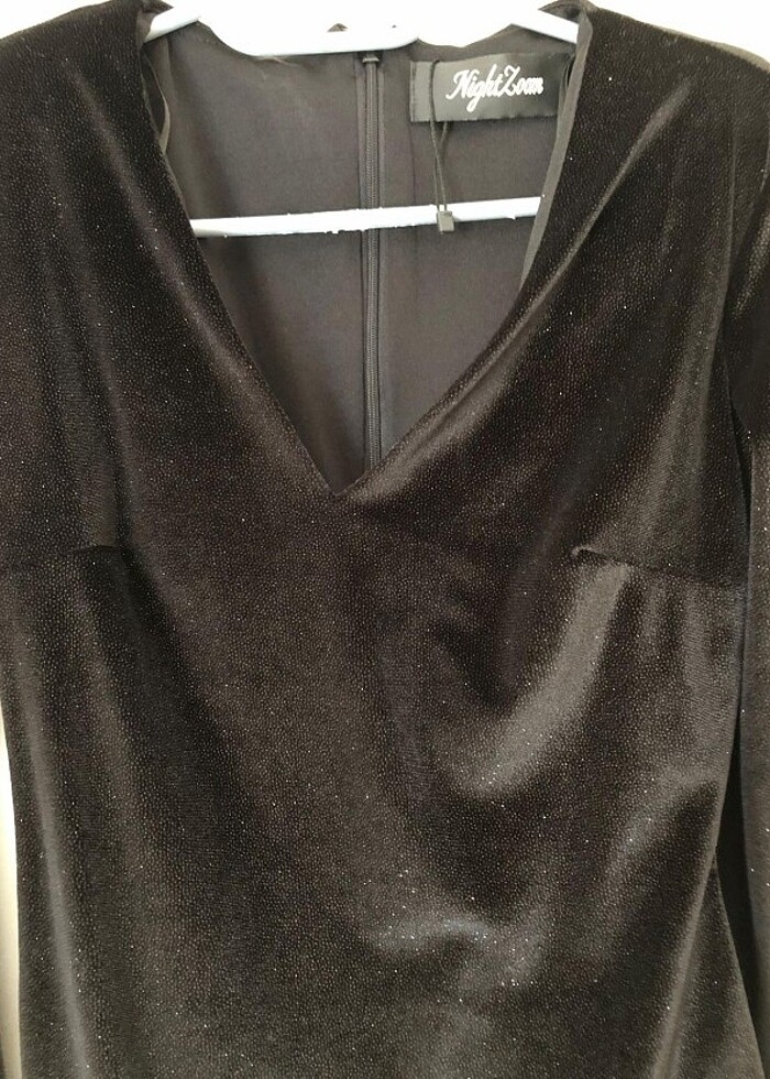 Night Zoom Marka Orijinal Simli Elbise - Görsel 2