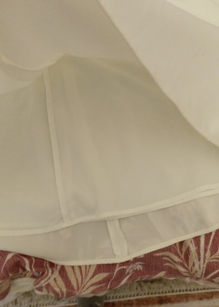 Beyaz kısa elbise - Görsel 3