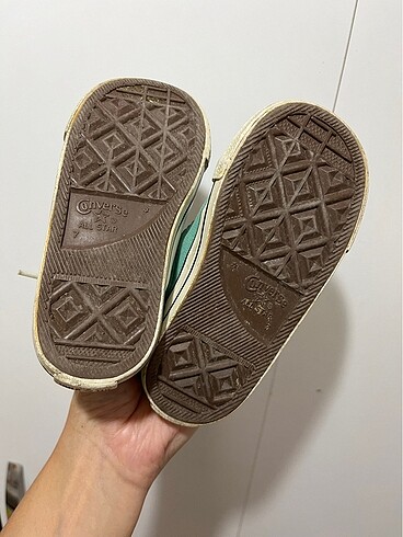 23 Beden turkuaz Renk Orjinal converse.