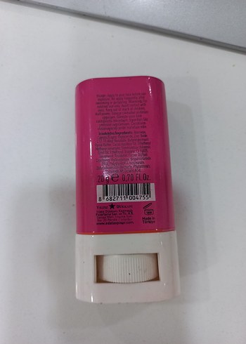 Eda Taşpınar SPF 50 Mineral Filtreli Pembe Güneş Koruyucu Stick