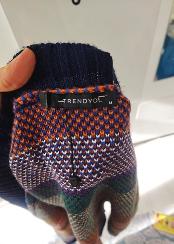 Renkli Desenli Bohem Kadın Hırka - Görsel 3