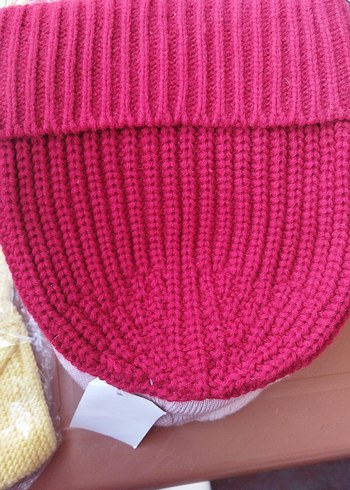 Renkli Kadın Örgü Bere - Görsel 2