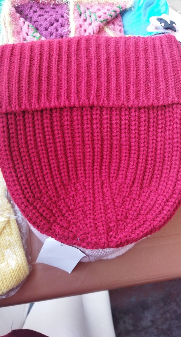 Renkli Kadın Örgü Bere - Görsel 2