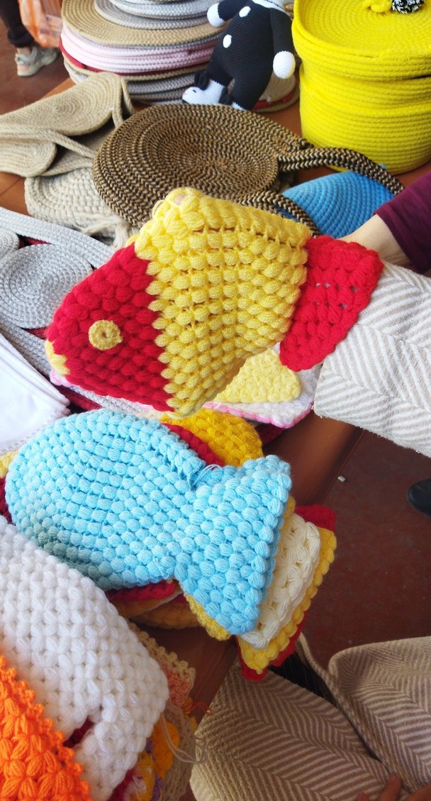 Renkli Örgü Banyo Süngeri - Görsel 3