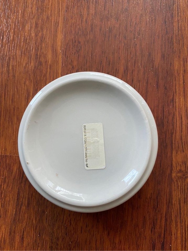 Madrid Temalı Beyaz Seramik Kül Tablası - Görsel 3