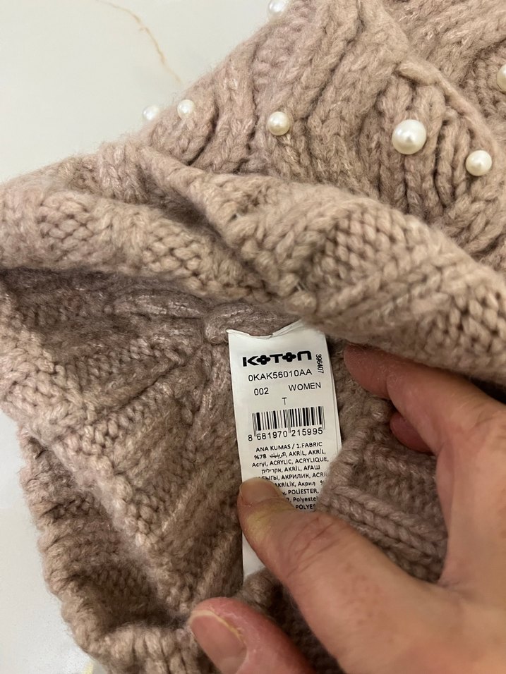 Örgü Kadın Bere - Görsel 5