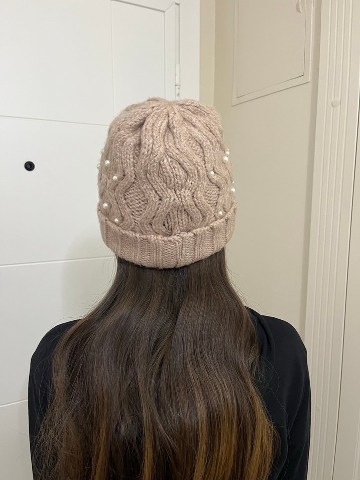 Örgü Kadın Bere - Görsel 2