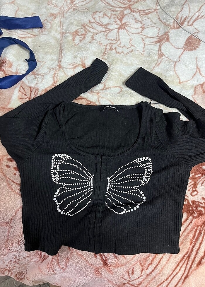 Taşlı Bluz| Hırka - Görsel 2