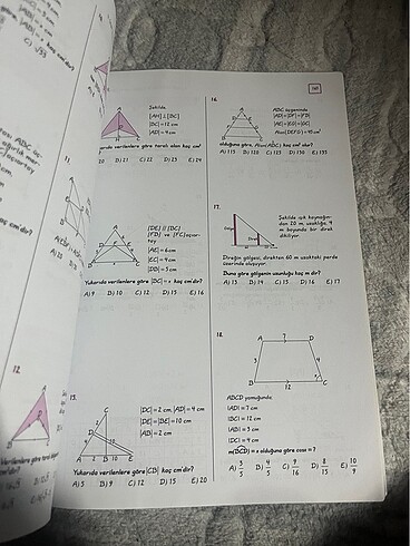  Beden Renk MATEMATİK 9. Sınıf ders notları tamamı çözümlü