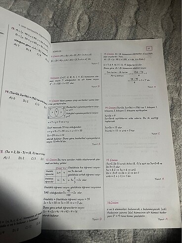 MATEMATİK 9. Sınıf ders notları tamamı çözümlü - Görsel 6