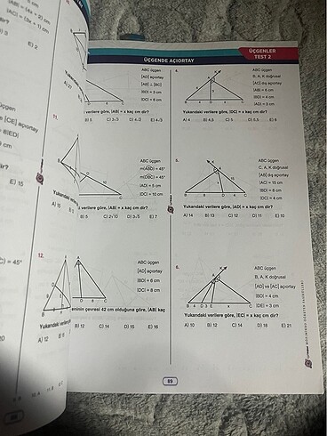  Beden Renk GEOMETRİ FASİKÜL
