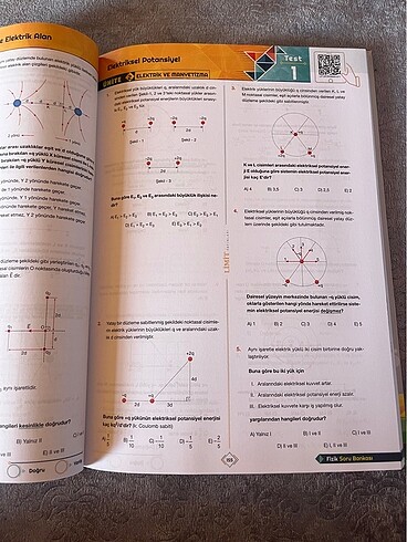 AYT FİZİK SORU BANKASI - Görsel 5