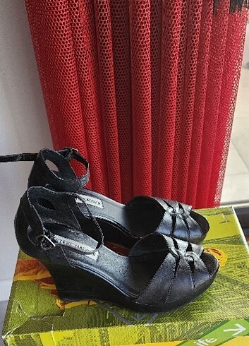 36 Beden siyah Renk Steve madden gercek deri