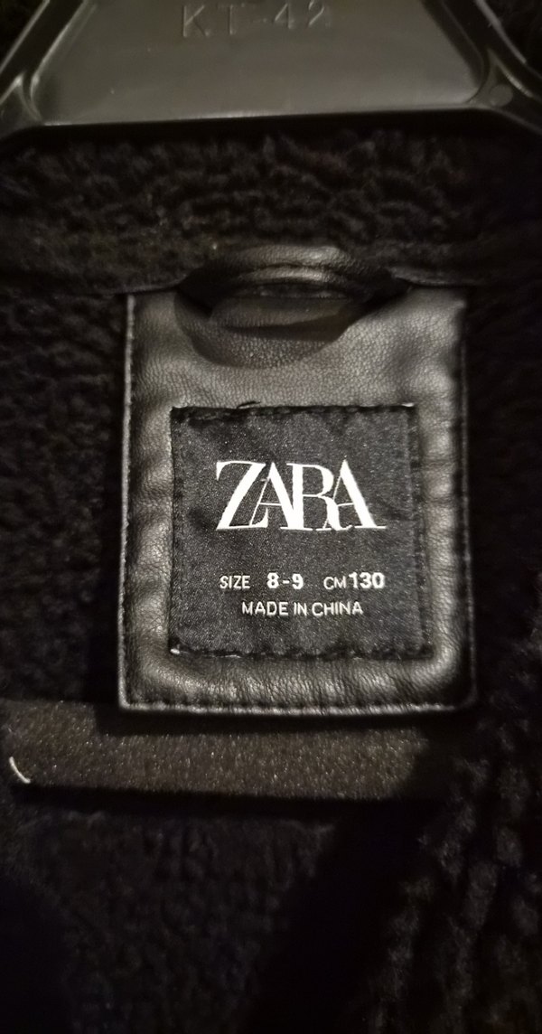 Siyah deri Ceket çocuk - Görsel 5