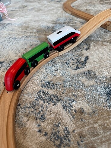  ikea lillabo tahta tren