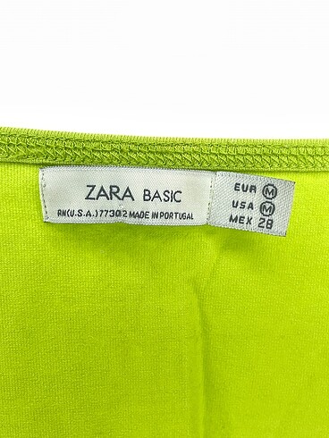 m Beden yeşil Renk Zara Bluz %70 İndirimli.