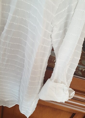 Beyaz gomlek - Görsel 4