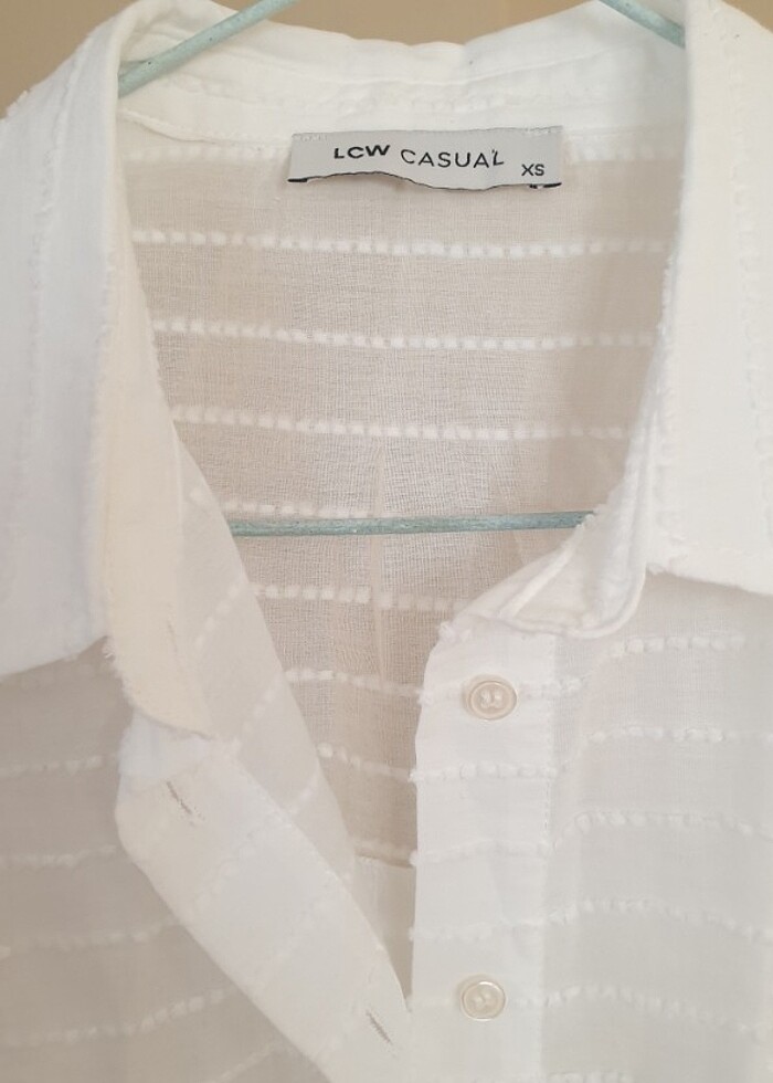 Beyaz gomlek - Görsel 5