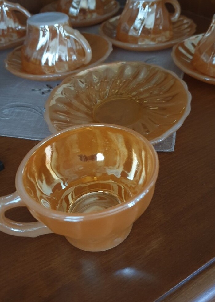 Nostaljik fincan takimi 6li - Görsel 2