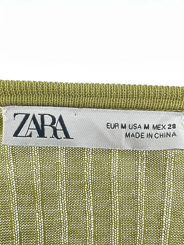 m Beden yeşil Renk Zara Bluz %70 İndirimli.