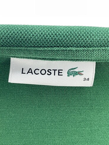 34 Beden yeşil Renk Lacoste Kısa Elbise %70 İndirimli.